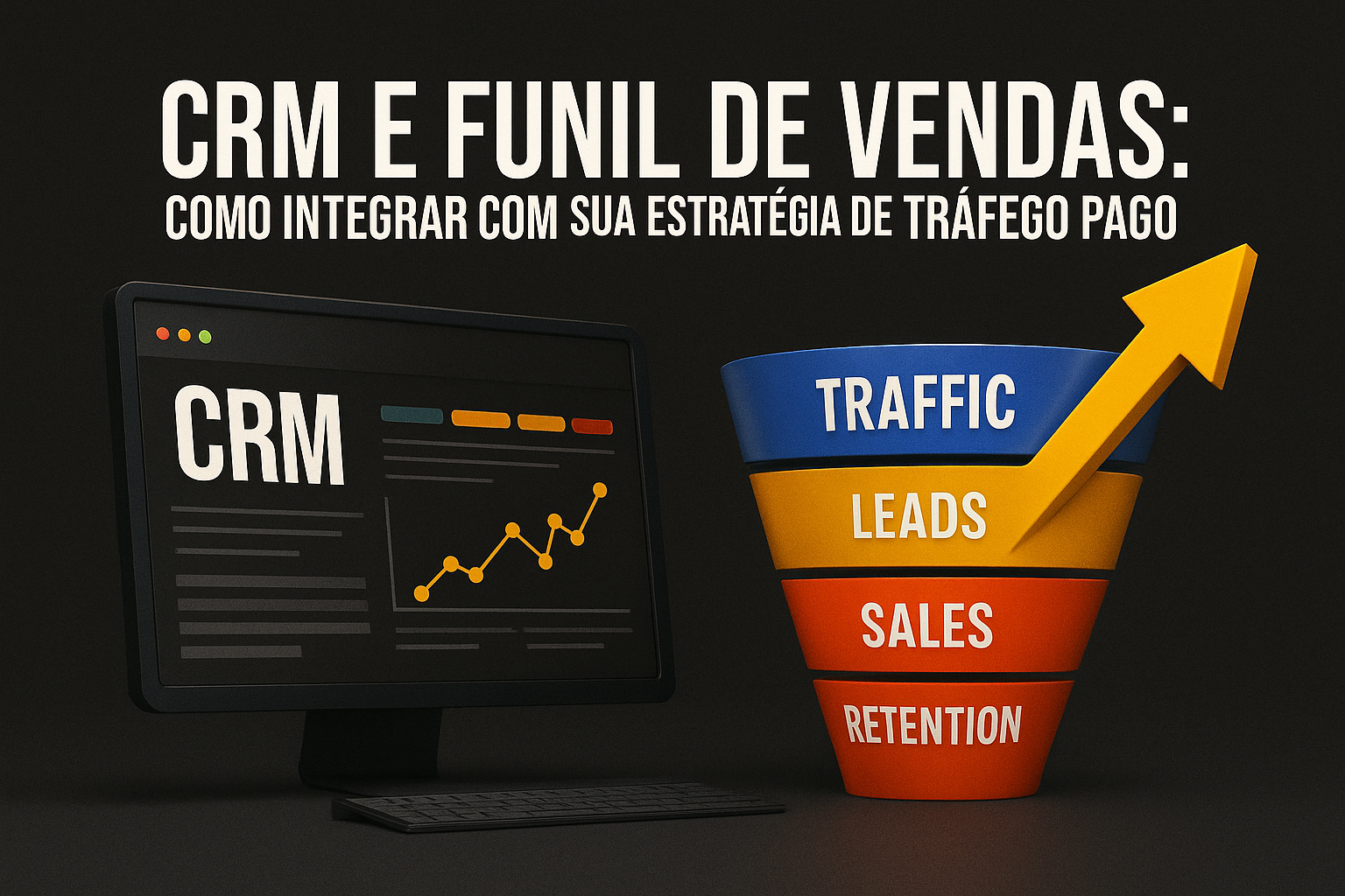 CRM e Funil de Vendas: Como Integrar com Sua Estratégia de Tráfego Pago